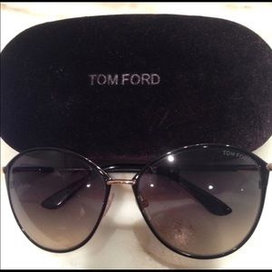 TOM FORD PENELOPE AVIATOR SUNGLASSES